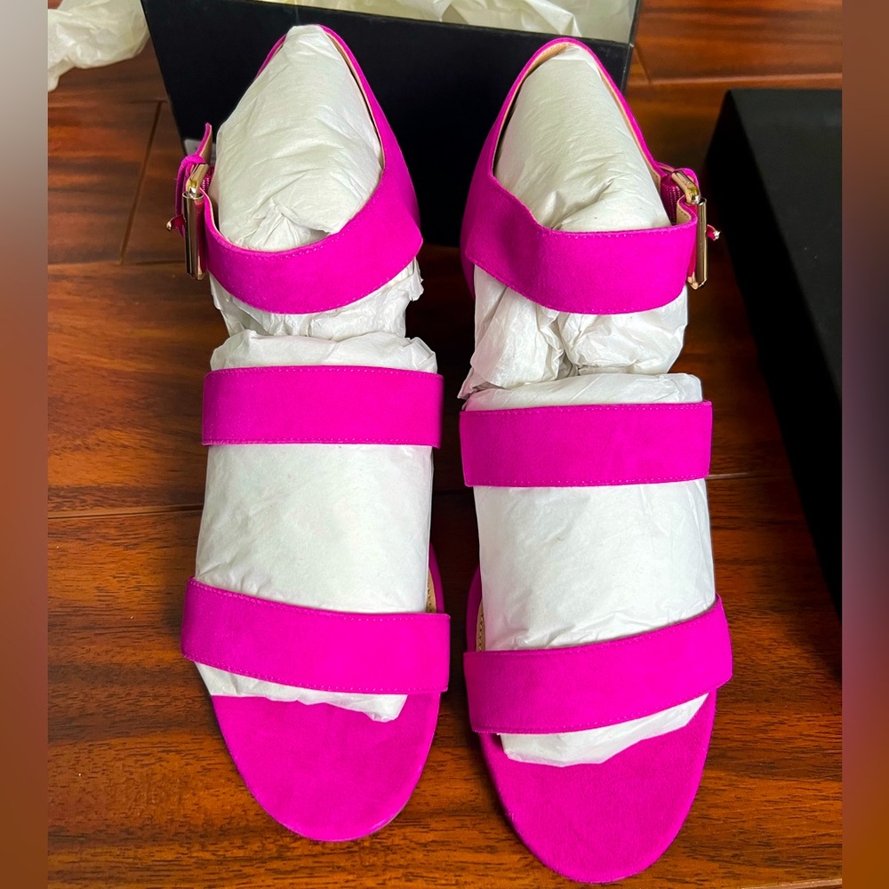 NIB! J. Crew suede sandal